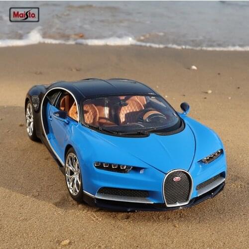Maisto 1:24 Bugatti Roadster simulation alloy car model simulation car decoration collection gift toy