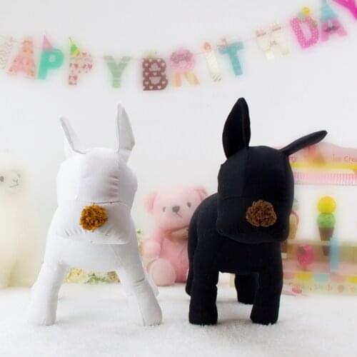 Pet dog clothes model pet hangers pet shop display rack dog model plush simulation dog toy