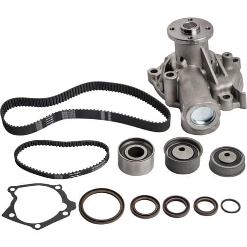 Timing Belt Kit Water Pump Fit 99-05 For Chrysler For Dodge For Mitsubishi 2.4L SOHC 4G64