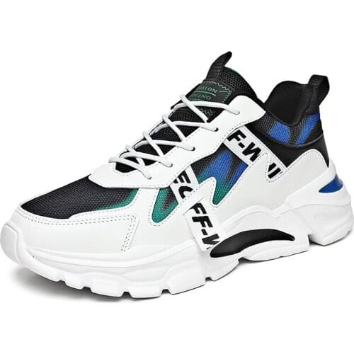 2021 new fashion outdoor sports casual mens shoes help breathable sports mens shoes Korean fashion casual mens shoes