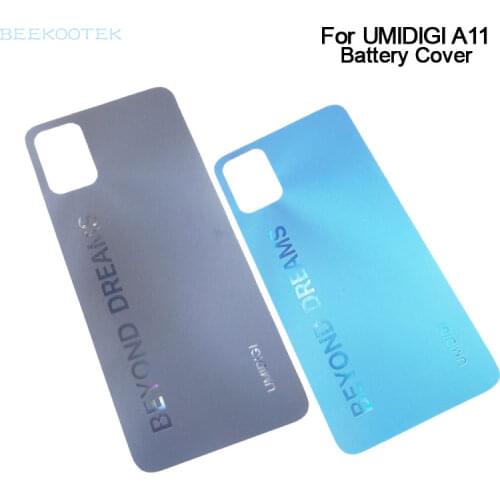 New Original UMIDIGI A11 Mobilephone Battery Cover Back Replacement Accessories For UMIDIGI A11 6.53 inch Smartphone