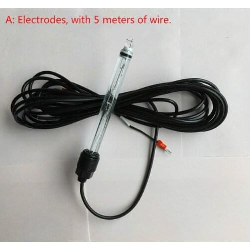 Industrial on-line high temperature PH glass electrode, strong acid and strong base PH electrode, corrosion resistant PH probe