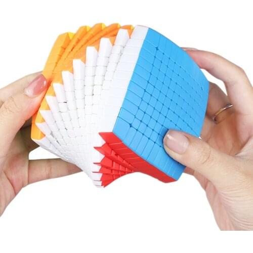 Shengshou Pillowed 11X11 11Layer Magic Cube Stickerless Cube Puzzle Speed Cube SENGSO 11x11 Educational Toys for Children Kids
