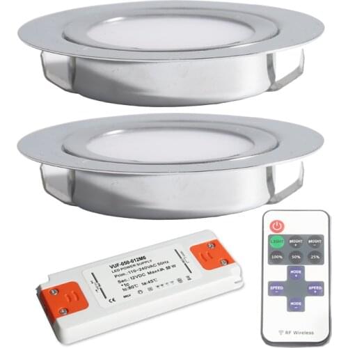 LED Mini Spotlight Outdoor IP65 Bathroom Ceiling Downlight Ultra-thin Spotlight Cabinet Light Embedded 3W +110V 220V Slim Driver