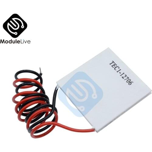 TEC 12706 TEC1-12706 12V Heatsink Plate Module Thermoelectric Cooler Peltier New Of Semiconductor Refrigeration Cooling