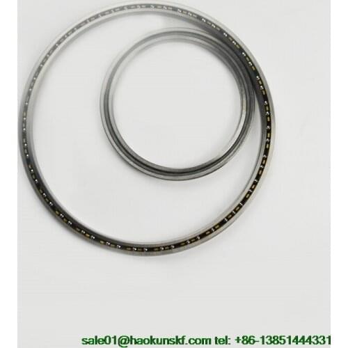 KC100AR0/KC100CP0/KC100XP0 Slim Thin section bearings (10x10.75x0.375 in)(254x273.05x9.525 mm) Open Type tiny ball bearings