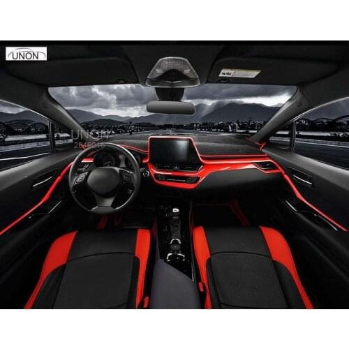 Carbon Refit And Decorate Special Auto Interior Fittings And Fittings Instrument Trim For Toyota Chr 2016 2017 2018 Car Styling