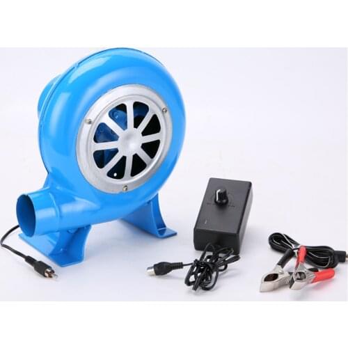 DC 12V Household Blower 15W 30W 40W 60W 80W Iron Barbecue Electric AC 220V to DC12V Adjustable Speed for BBQ Air Supply Cooling