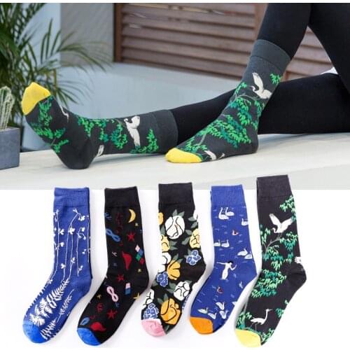 Funny Ankel Socks Happy Socks Mens and Womens Socks Personalized Cotton Cute Socks