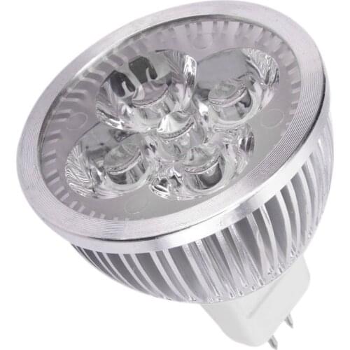 10 pieces led bulb light MR16 4W spotlight DC 12V 3000K 4000K 6500k pure white warm white red blue green yellow color lamp