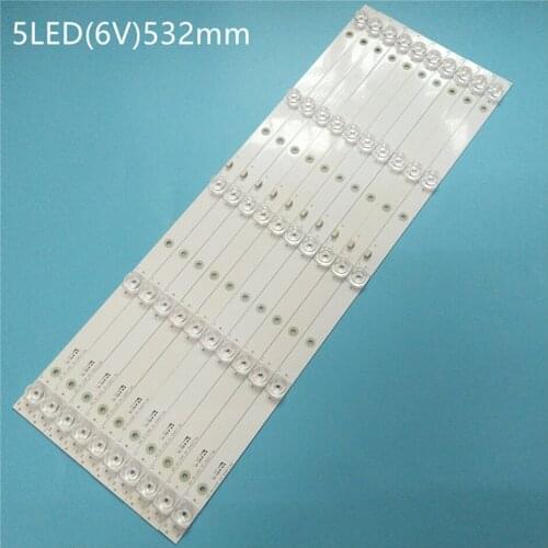 10pcs/Original QUALITY MS-L1543 V2 light bar CX550DLEDM MS-L1543 V2 A3 53CM 6V 188-192LM CX550DLEDM Backlight