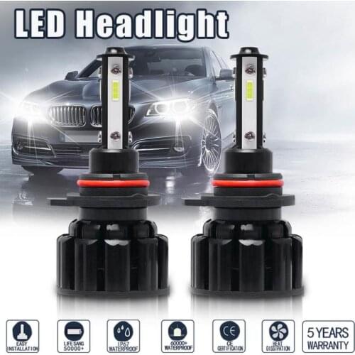 2pcs Car Headlights Csp 8000LM H7 LED H4 Canbus H13 H11 5202 9012 9007 9006 9005 9004 6500K Car Modification Auto Led Headlamp