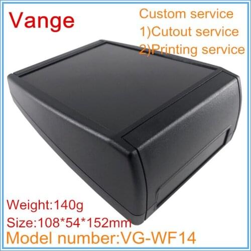 5pcs/lot extrusion junction box 108*54*152mm IP54 ABS plastic enclosure diy case for signal amplifier module