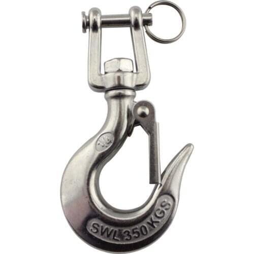 5pieces per lot 3/16 inch 304 stainless steel American hook American claw lifting cargo hook good quality Hoist hook grapple