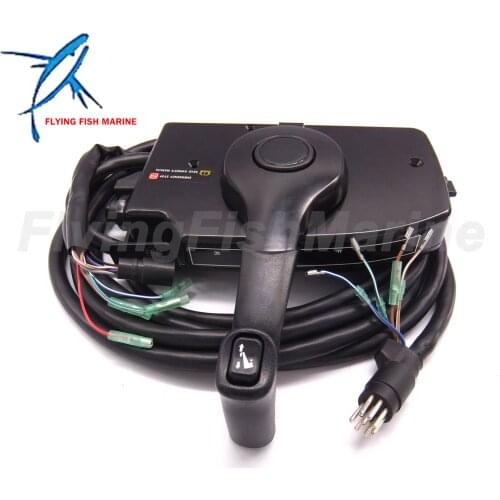 881170A20 Boat Motor Side Mount Remote Control Box with 8 Pin for Mercury Outboard Engine PT 20FT