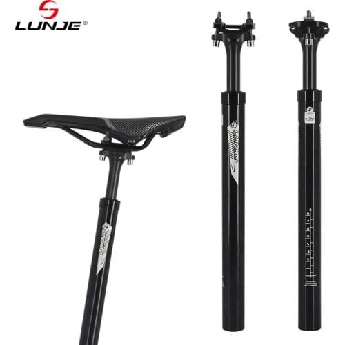 27.2 30.9 31.6mm Shock-absorbing Bike Seatpost Aluminum Alloy Bicycle Seat Post Tube Mountain Bike MTB Lifting Seatpost Parts