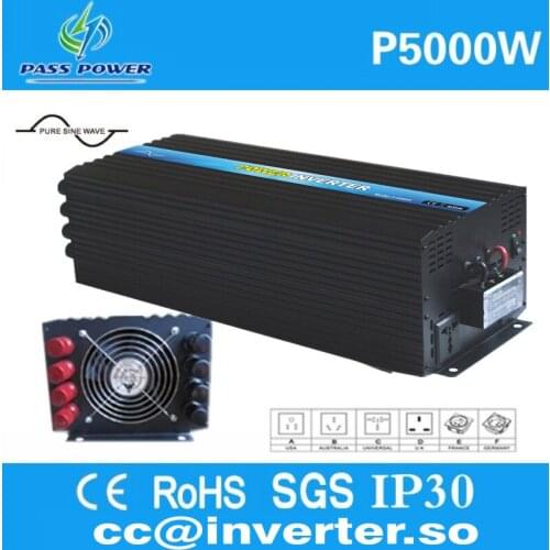 Pure Sine Wave DC AC Touring Car Home Inverter 5000W
