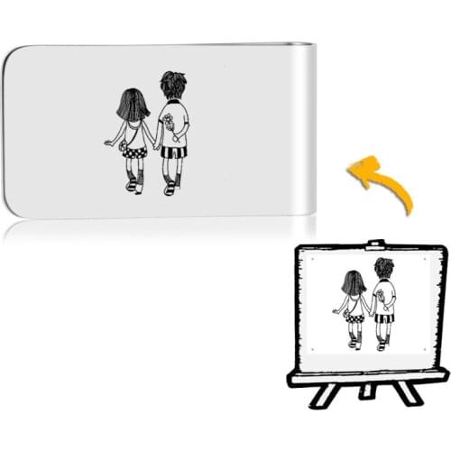 DEEZOMO Mens Money Clip Wallets