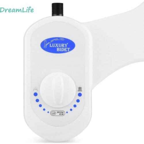 Non-Electric Toilet Seat Water Sprinkler Bathroom Mechanical Bidet Fresh Water Nozzle Single Sprinkler Toilet Washing Gun