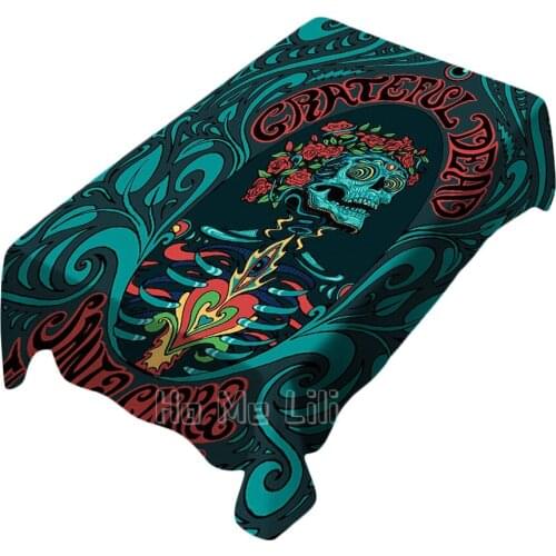 Independent Artists From All Over The World Our Grateful Dead Canvas Art Table Cloth Indoor And Outdoor Art Decoration
