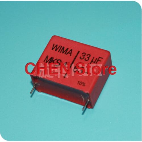 WIMA 27.5MM Film audio capacitor MKC4 MKP10 MKS4 2.2UF 6.8UF 8UF 22UF 33UF 63V 100V 400V 225 685 805 226 336 p27.5