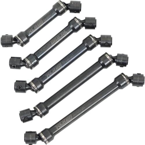 RCRUN Heavy Duty Steel CVD Drive Shaft 80-170mm for 1/10 RC Crawler Traxxas TRX4 TRX6 Axial SCX10 90046 SCX10 III AXI03007 GEN8