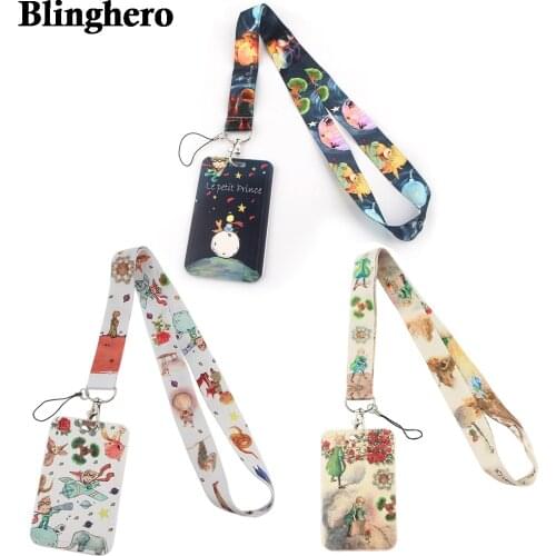 CB055 Little Prince Cell Phone Straps Hanging Neck Rope Lanyard for Camera USB Holder ID Passport Card Name Badge Holder