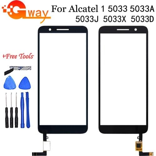 5.0" For Alcatel 1 5033 5033D 5033X 5033Y 5033A 5033J Touch Panel Screen Sensor Digitizer Glass For Telstra Essential Plus 2018