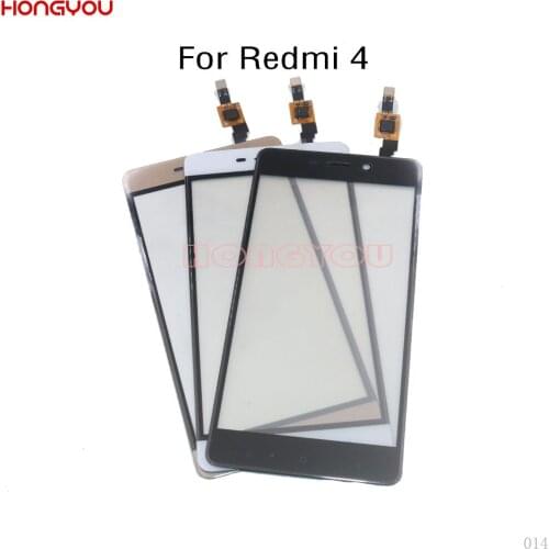 Touch Screen Sensor LCD Display Digitizer Front Outer Glass Front Panel 5.0" For Xiaomi Redmi 4
