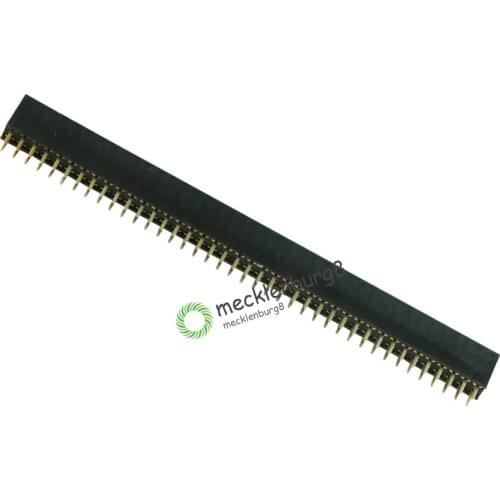10 pieces. 2.54 mm 2x40 Pins Double Row Female Pins Header