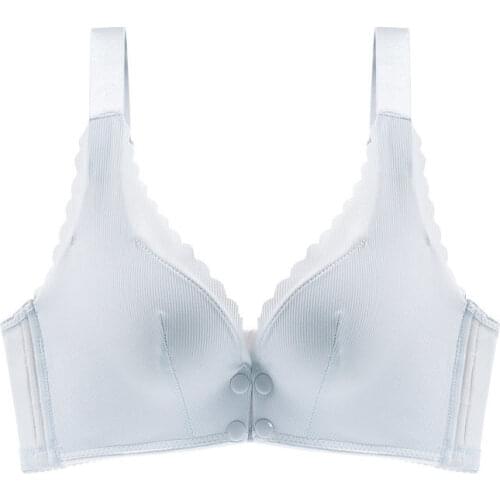 2Pcs Pregnant Women Underwear Breast Feeding Nursing Bra Breastfeeding Maternity Bra Front Poppers Nursing bras For Mothers