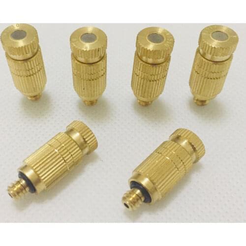 50 pcs/lot ) Anti-drop high pressure fog misting nozzle ,Dust removal, cooling,disinfection, Garden sprinkler, Sprayers