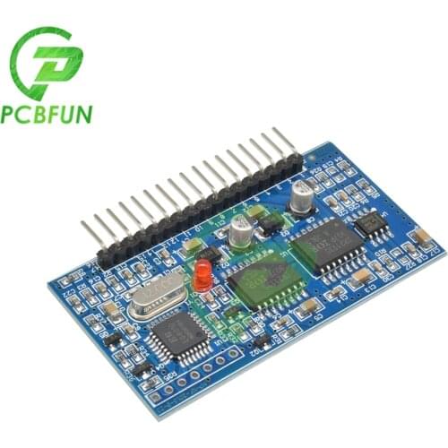 5V DC-AC Pure Sine Wave Inverter SPWM Driver Board EGS002 12Mhz Crystal Oscillator EG8010 + IR2113 Driving Module for 1602 LCD