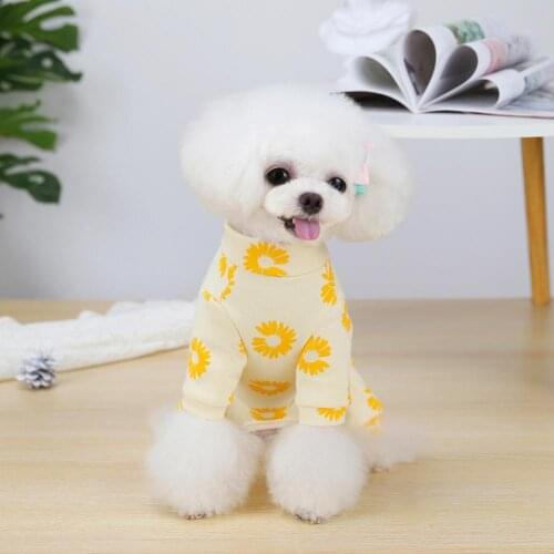 Dog Four-legged Jacket Cartoon Print Windproof Casual Winter Dog Four-legged Coat Autumn Puppy Costume одежда для собак