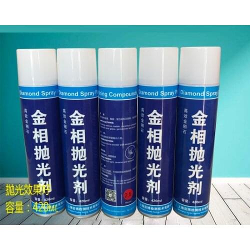 Metallographic polishing agent, diamond spray polishing agent, high-efficiency metal grinding and polishing liquid