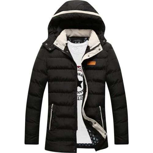2017 thicken winter Jacket Parkas men brand clothing male cotton Warm winter New top QualityTop down Parkas men
