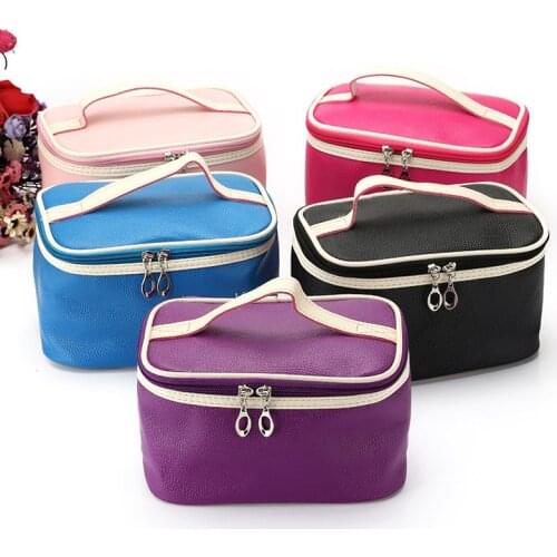 2019 New Professional Cosmetic Case Bag Portable Women Makeup Cosmetic Bags Storage Travel Necessary Bags FA$B Women bag