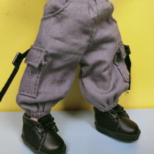 OB11 P9 OB22 OB24 baby dress pants double pockets baggy pants belt style doll clothes