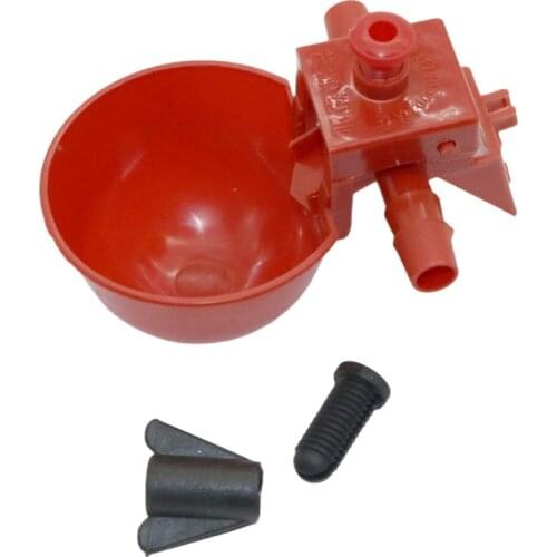 20 sets Bird drinking fountain Water bowls Chicken Cups Card saliva cupsParrot Quail Beekeeping Free shipping