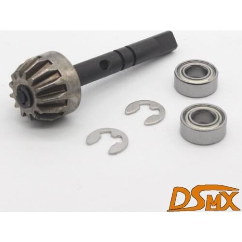 Genuine HSP 03015 Drive Gear Shaft+E-Clips RC HSP Spare Parts 1/10 RC Car 4WD Electric Drift Car Truck Buggy