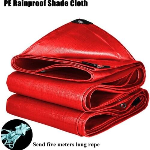 PE Rainproof Cloth Outdoor Tarpaulin Garden Succulent Plants Awning Pet House Cover Car Truck Canopys Waterproof Shading Sails