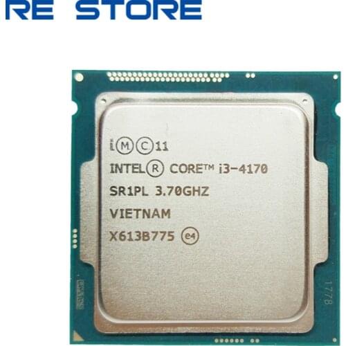 Used Intel Core i3 4170 3.7GHz Quad-Core SR1PL LGA 1150 CPU Processor
