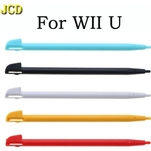 JCD 1PCS Mobile Touch Pen Touchscreen Pencil For WIIU Slots Hard Plastic Stylus Pen For Nintend Wii U Game Console