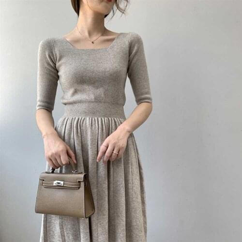 Модные трикотажные платья Sherhure China At AliExpress