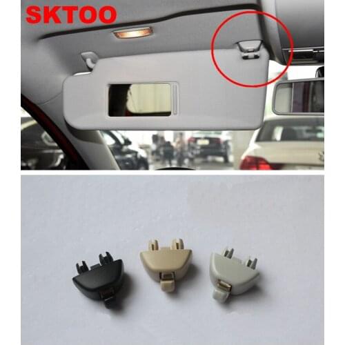 SKTOO FOR Volkswagen New Passat Santana Jetta POLO Sun visor clip buckle Sun visor support Sun visor hook
