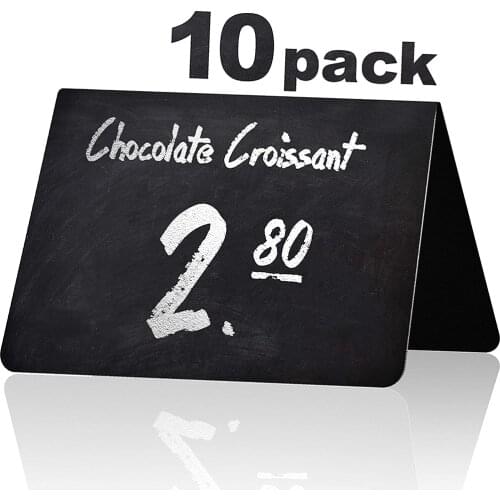 Modern chalkbaord sign table menu advertising promotion display stand blackboard card Party Message Notice Board for Double