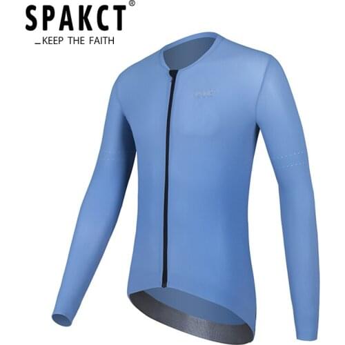 SPAKCT 2021 Flagship Winter Man Long Sleeve Cycling Jersey Breathable Quick Drying Road MTB Bike Men cycling Jersey Clothing