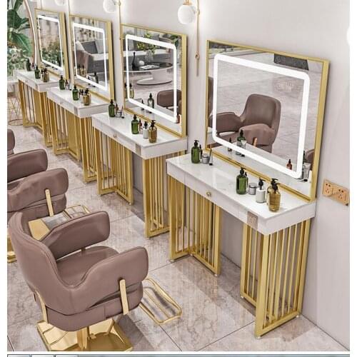 Studio wedding dress shop dedicated dressing table marble makeup dedicated dressing table