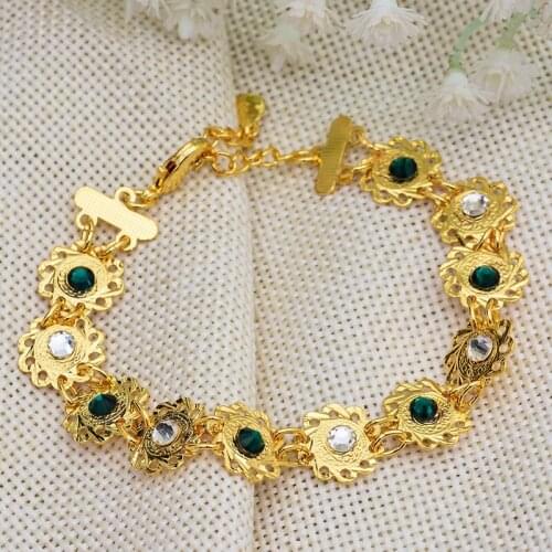 Turkey Coin Bracelet New for Women Gold Color Kurdish Charm Bangle Arab Jewelry Middle East/African