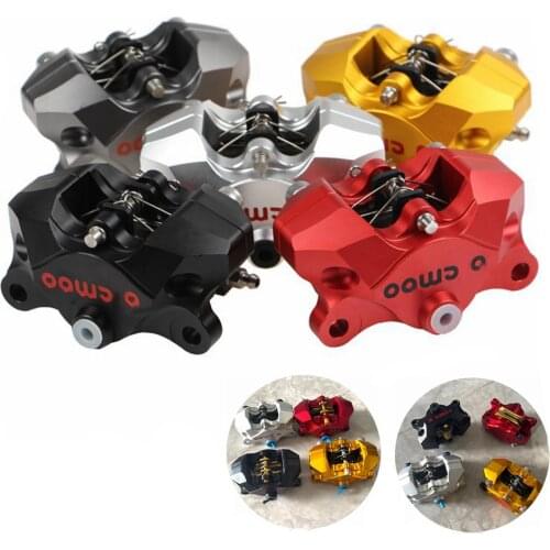 Universal Motorcycle Scooters Rear Brake Caliper With P2x34mm Piston 84mm Mounting For Yamaha Kawasaki Ducati Honda Suzuki